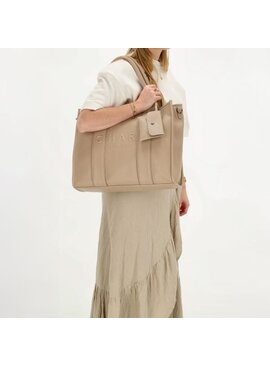 CHARM LONDON BAGS Bond Laptoptas sand