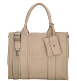CHARM LONDON BAGS Bond Laptoptas sand