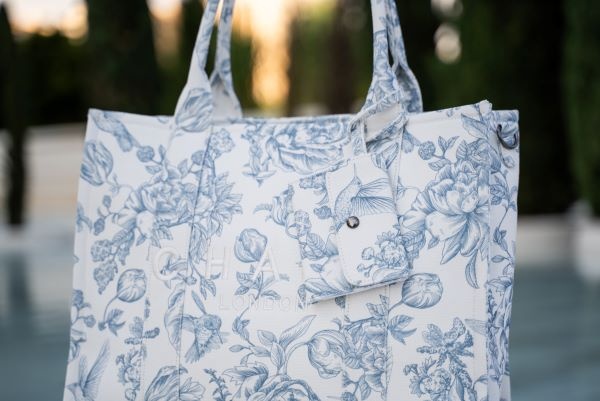 CHARM LONDON BAGS  Bond Laptoptas  Floral Romance