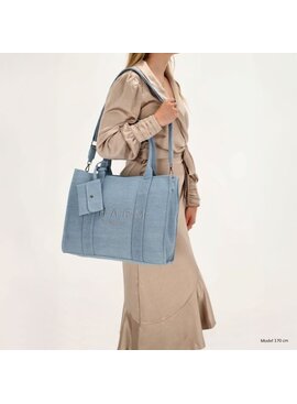 CHARM LONDON BAGS Bond Laptoptas  Light blue