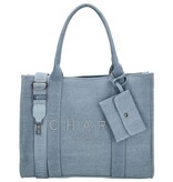 CHARM LONDON BAGS Bond Laptoptas  Light blue