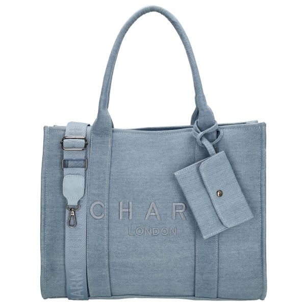 CHARM LONDON BAGS Bond Laptoptas  Light blue