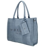 CHARM LONDON BAGS Bond Laptoptas  Light blue
