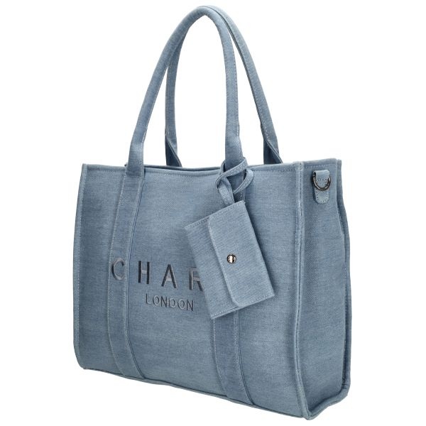 CHARM LONDON BAGS Bond Laptoptas  Light blue