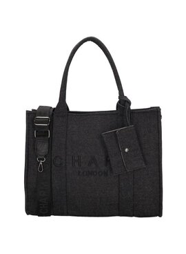 CHARM LONDON BAGS Bond Laptoptas Black