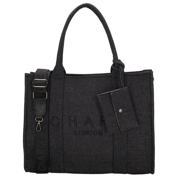 CHARM LONDON BAGS Bond Laptoptas  Black
