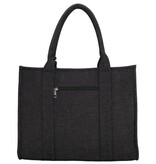 CHARM LONDON BAGS Bond Laptoptas  Black