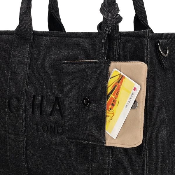 CHARM LONDON BAGS Bond Laptoptas  Black