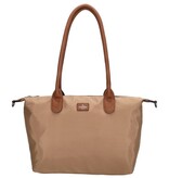 CHARM LONDON BAGS  Buckingham Shopper - 1289 Dots, Taupe
