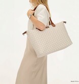 CHARM LONDON BAGS   Buckingham Laptoptas 15  inch taupe wit