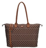 CHARM LONDON BAGS   Buckingham Laptoptas 15  inch bruin wit