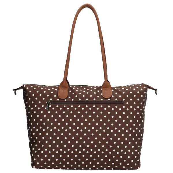 CHARM LONDON BAGS   Buckingham Laptoptas 15  inch bruin wit