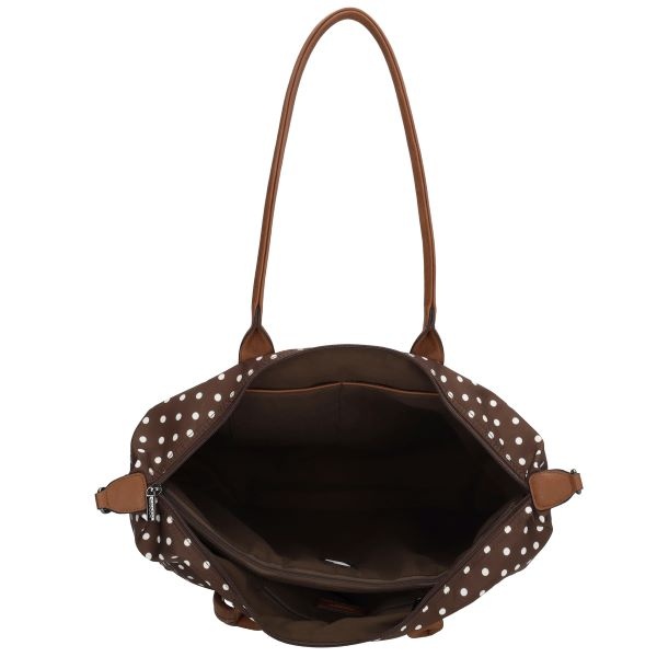 CHARM LONDON BAGS   Buckingham Laptoptas 15  inch bruin wit