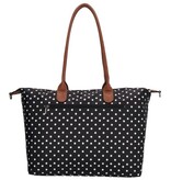 CHARM LONDON BAGS   Buckingham Laptoptas 15  inch zwart wit