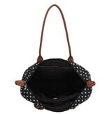 CHARM LONDON BAGS   Buckingham Laptoptas 15  inch zwart wit