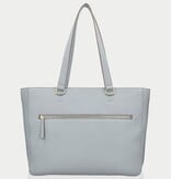 LouLou CELINE Blue Aura GOLD Luxe- licht blauwe werktas