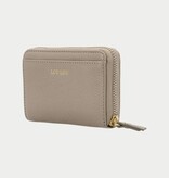 LouLou Petit Emilie Kleine leren RFID portemonnee Soft Sepia