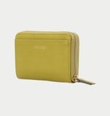 LouLou Petit Emilie Kleine leren RFID portemonnee  Cress Green