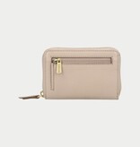 LouLou Petit Emilie Kleine leren RFID portemonnee Cashmere