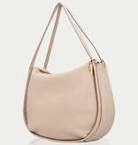 LouLou LOU L Cashmere– leren shopper met RFID en gouden details