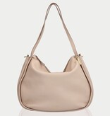 LouLou LOU L Cashmere– leren shopper met RFID en gouden details