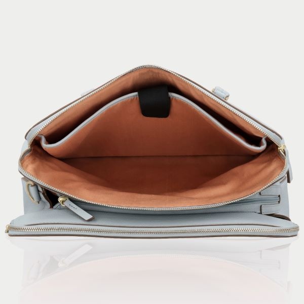 LouLou Laptop schoudertas OLIVIA Blue Aura