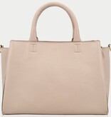 LouLou Dames leren schoudertas Vera Soft Sepia