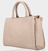 LouLou Dames leren schoudertas Vera Soft Sepia