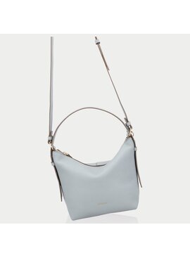 LouLou LOIS  leren hobo / crossbody tas  Blue Aura