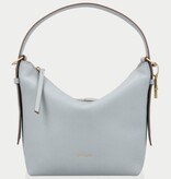 LouLou LOIS  leren hobo / crossbody tas  Blue Aura