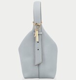 LouLou LOIS  leren hobo / crossbody tas  Blue Aura