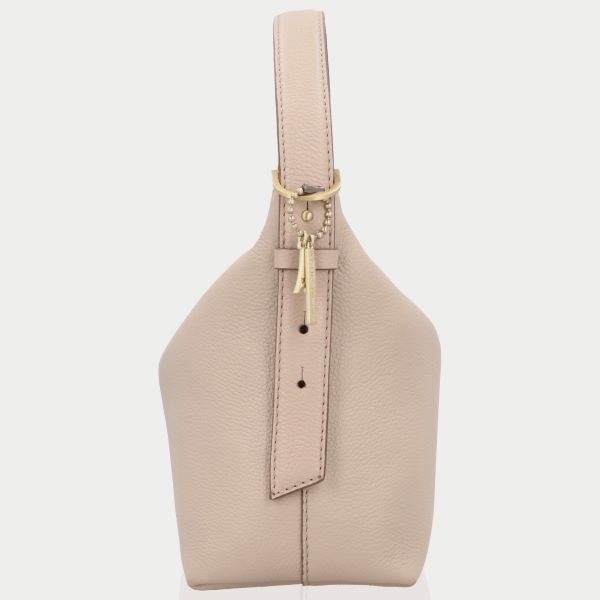 LouLou LOIS  leren hobo / crossbody tas Cashmere