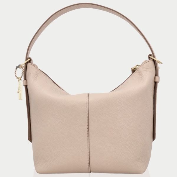 LouLou LOIS  leren hobo / crossbody tas Cashmere
