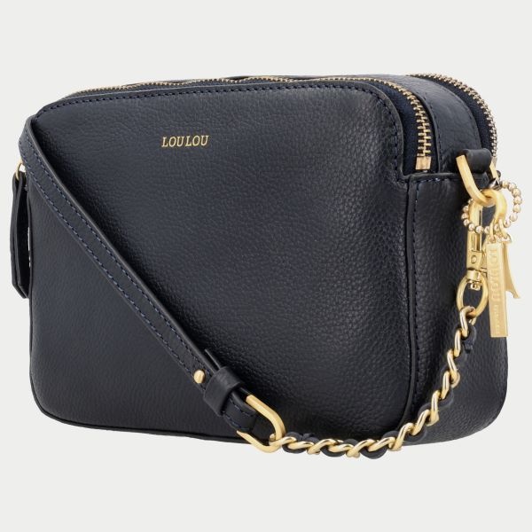 LouLou ZOË crossbodytas Dark Blue