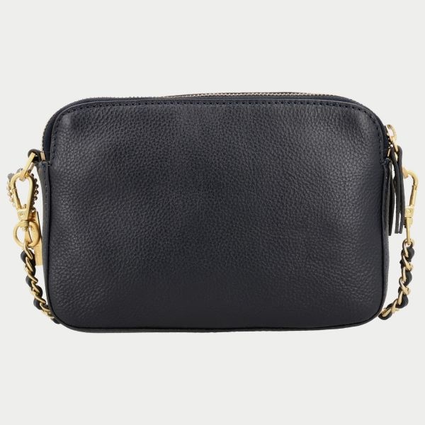 LouLou ZOË crossbodytas Dark Blue