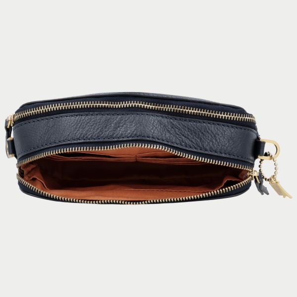 LouLou ZOË crossbodytas Dark Blue