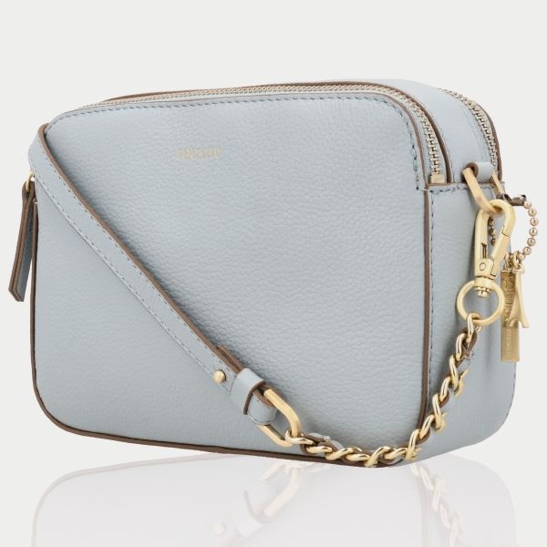 LouLou ZOË crossbodytas Blue Aura