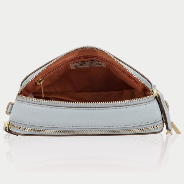 LouLou ZOË crossbodytas Blue Aura