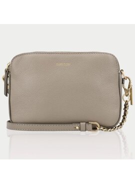 LouLou ZOË crossbodytas Soft Sepia