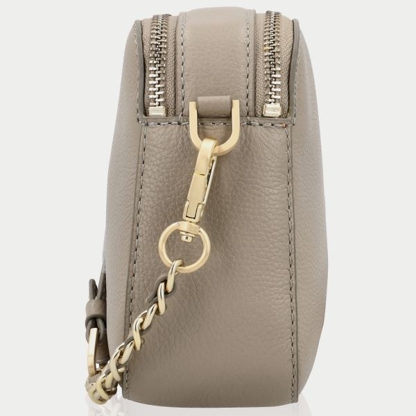 LouLou ZOË crossbodytas Soft Sepia