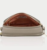 LouLou ZOË crossbodytas Soft Sepia