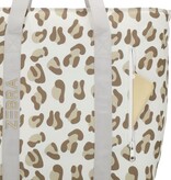 Zebra Trends Sally Strandtas Luipaard Beige