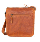 Spikes and Sparrow Leren Crossbodytas – Margo  Brandy