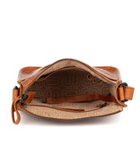 Spikes and Sparrow Leren Crossbodytas – Margo  Brandy