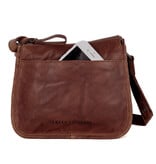 Spikes and Sparrow Leren Crossbodytas – Joy  Dark Brown