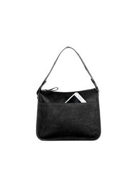 Spikes and Sparrow Leren Schouder / Crossbodytas – Chanice  Black