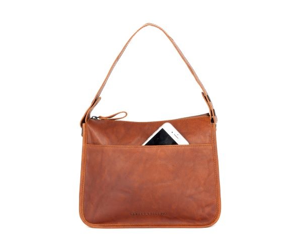 Spikes and Sparrow Leren Schouder / Crossbodytas – Chanice Brandy