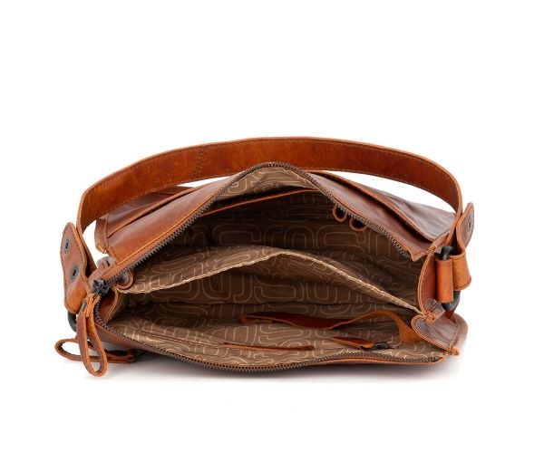 Spikes and Sparrow Leren Schouder / Crossbodytas – Chanice Brandy