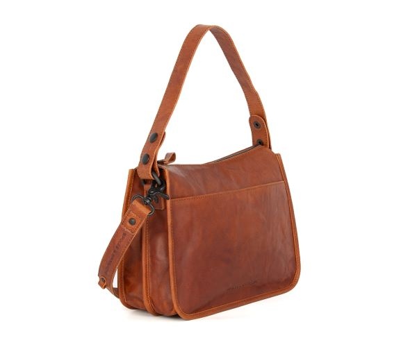 Spikes and Sparrow Leren Schouder / Crossbodytas – Chanice Brandy