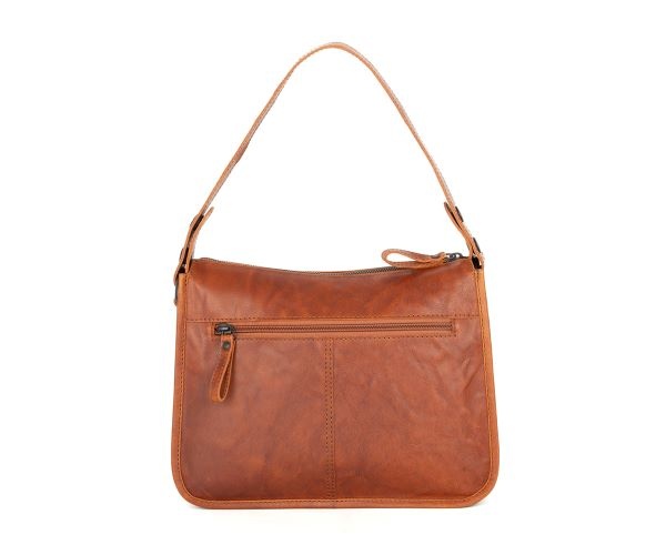 Spikes and Sparrow Leren Schouder / Crossbodytas – Chanice Brandy